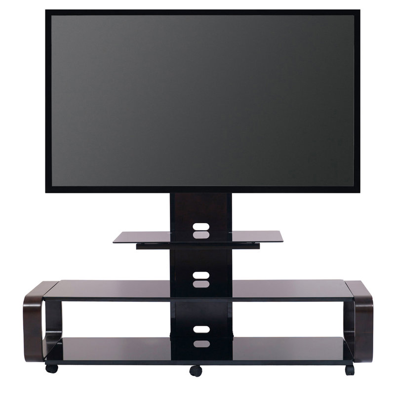 Latitude Run Stemple Floor Stand Mount for TVs up to 85" Screen